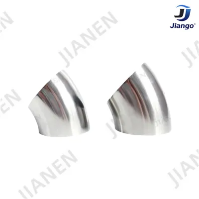 45 fokos rozsdamentes acél könyök