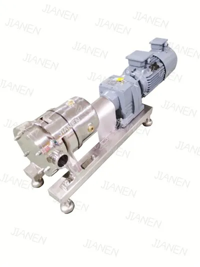 Higiénikus rotoros szivattyú